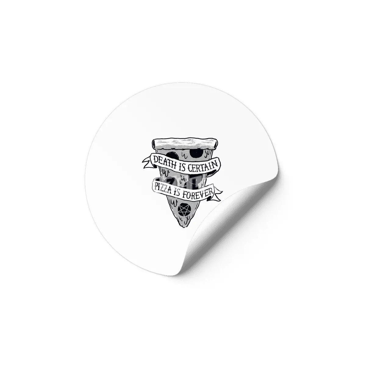 Pizza Is Forever Etiket