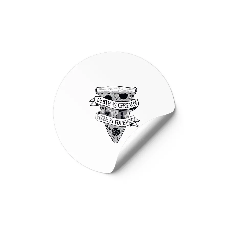 Pizza Is Forever Etiket