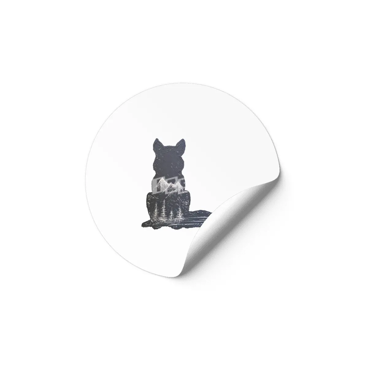 Wolf Pup Etiket