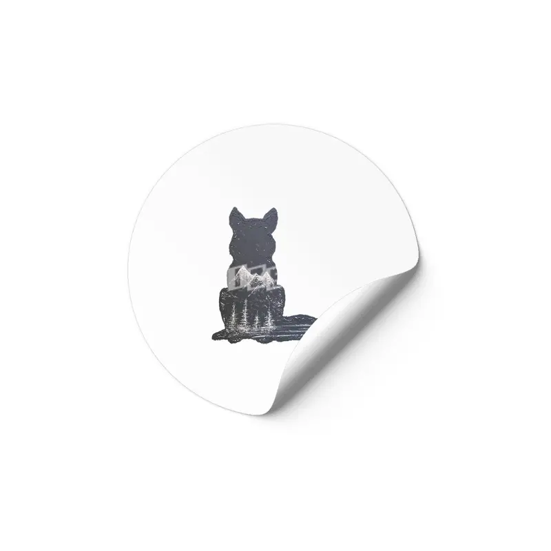 Wolf Pup Etiket