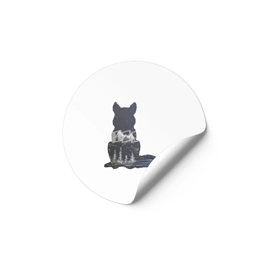 Wolf Pup Etiket
