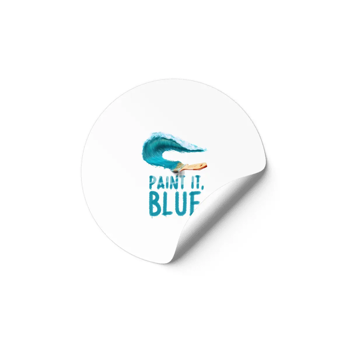Paint It, Blue Etiket