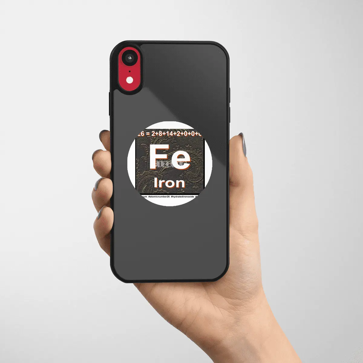 Iron (in color) Etiket