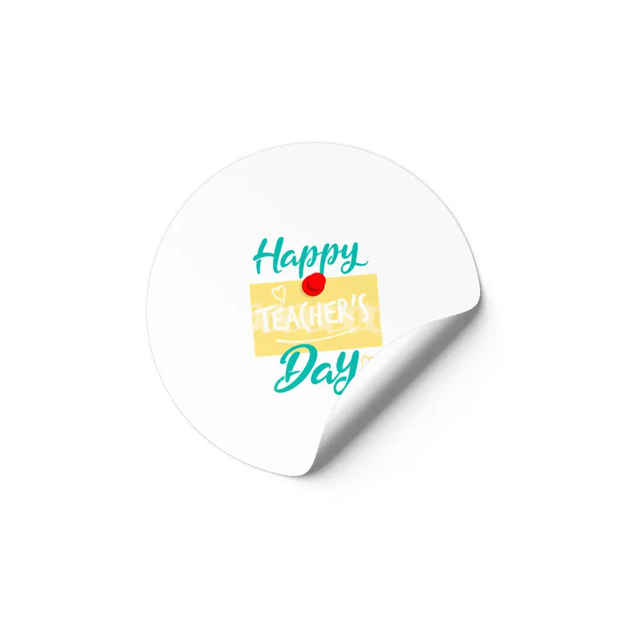 Happy Teacher's Day Etiket