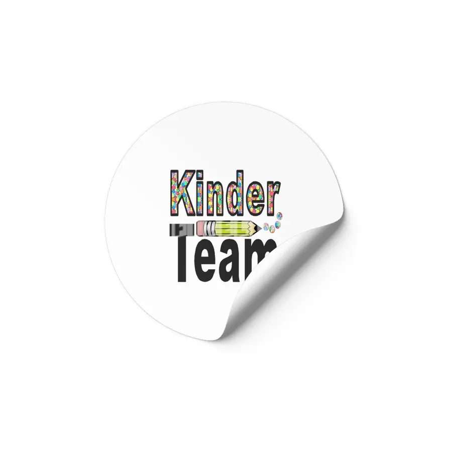 kinder team Back To School Etiket