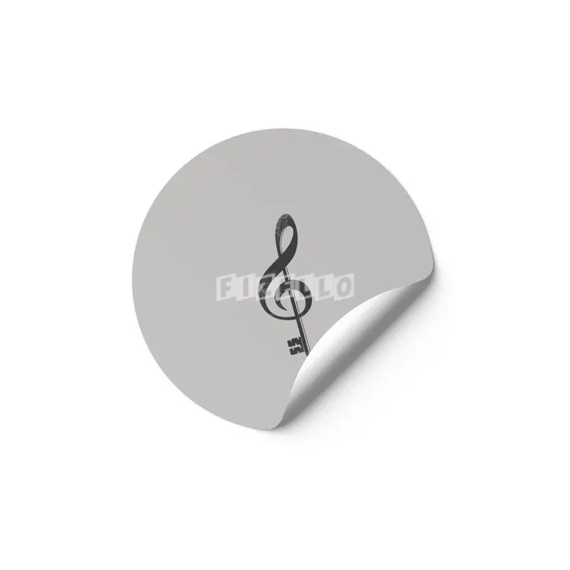 The G key. Etiket