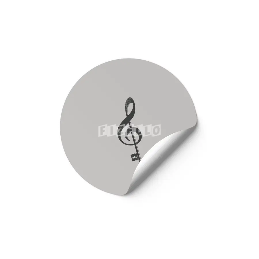 The G key. Etiket
