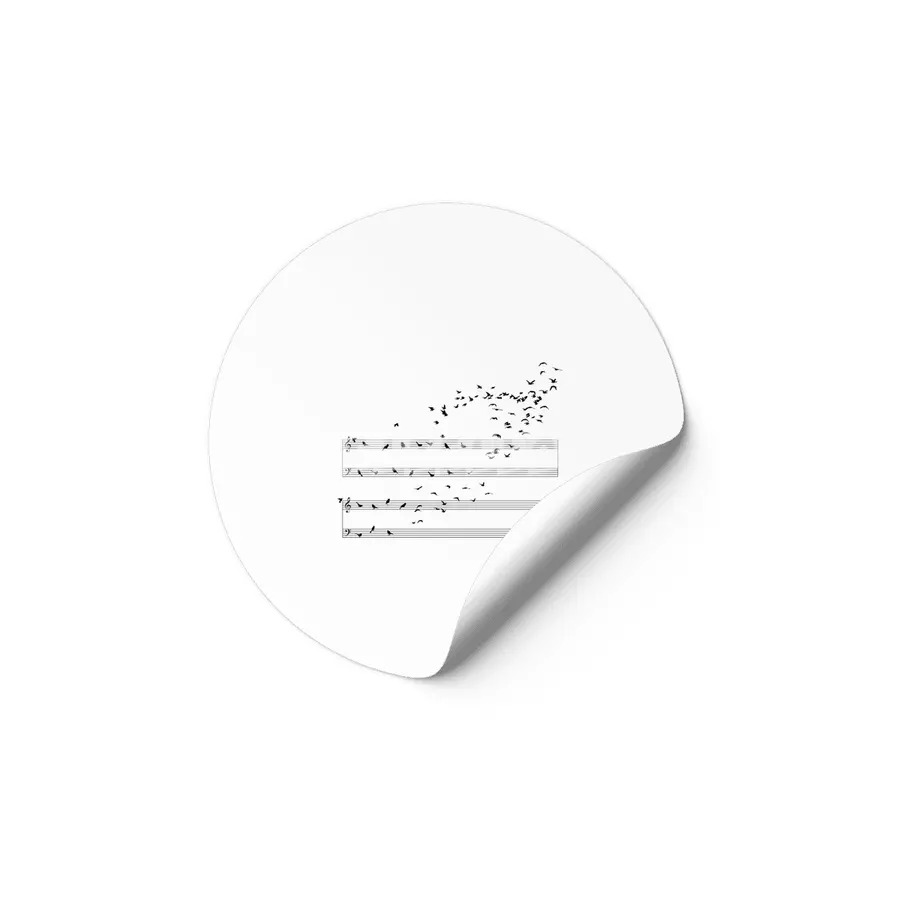 Musical Notes Etiket