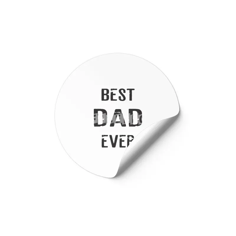BEST DAD EVER Etiket