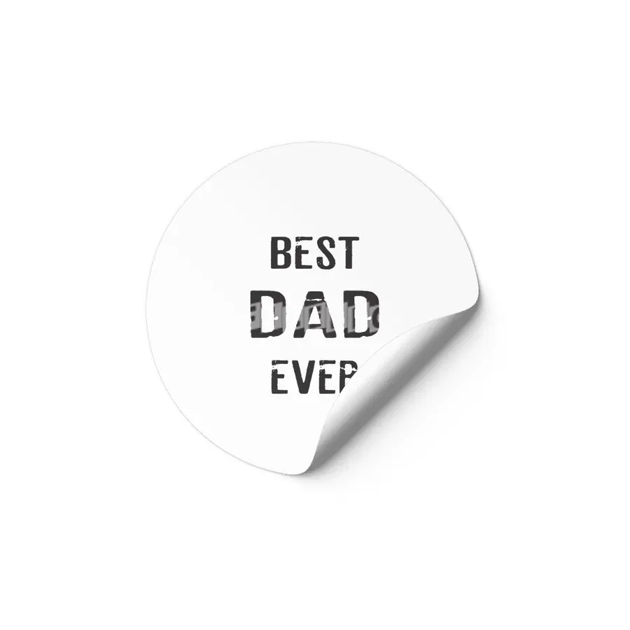 BEST DAD EVER Etiket