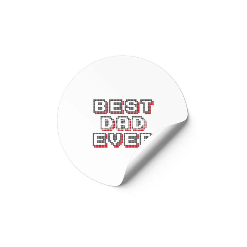 BEST DAD EVER Etiket