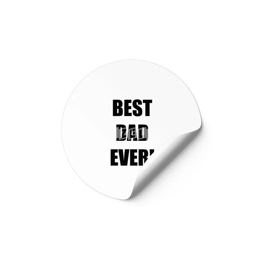 BEST DAD EVER Etiket