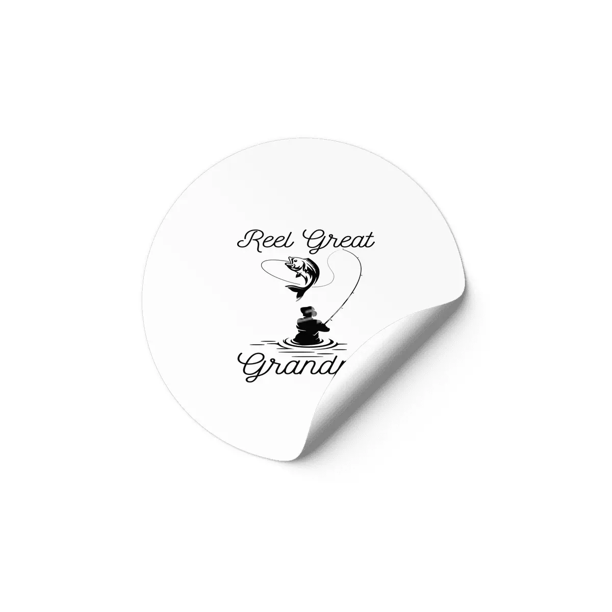 Reel Great Grandpa Etiket