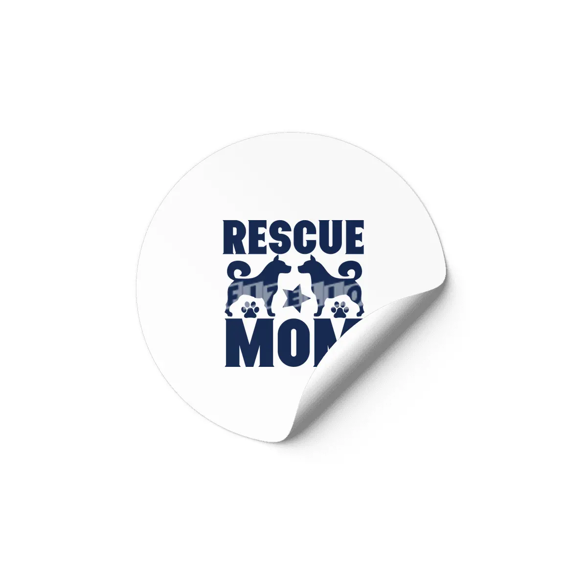 Rescue Mom Etiket