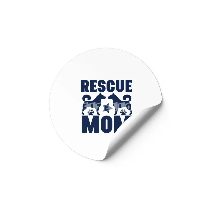 Rescue Mom Etiket