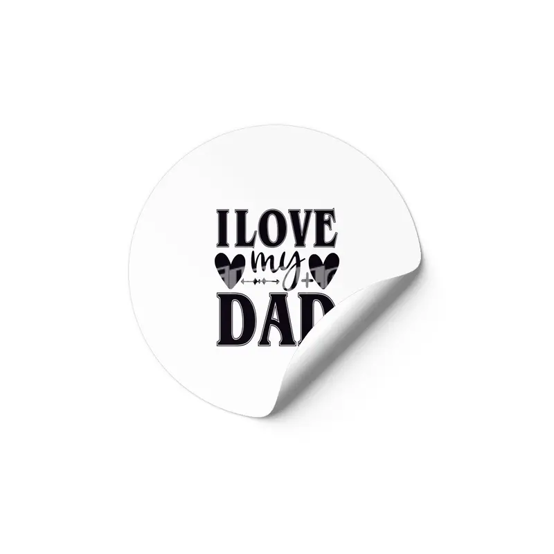 I Love My Dad Etiket