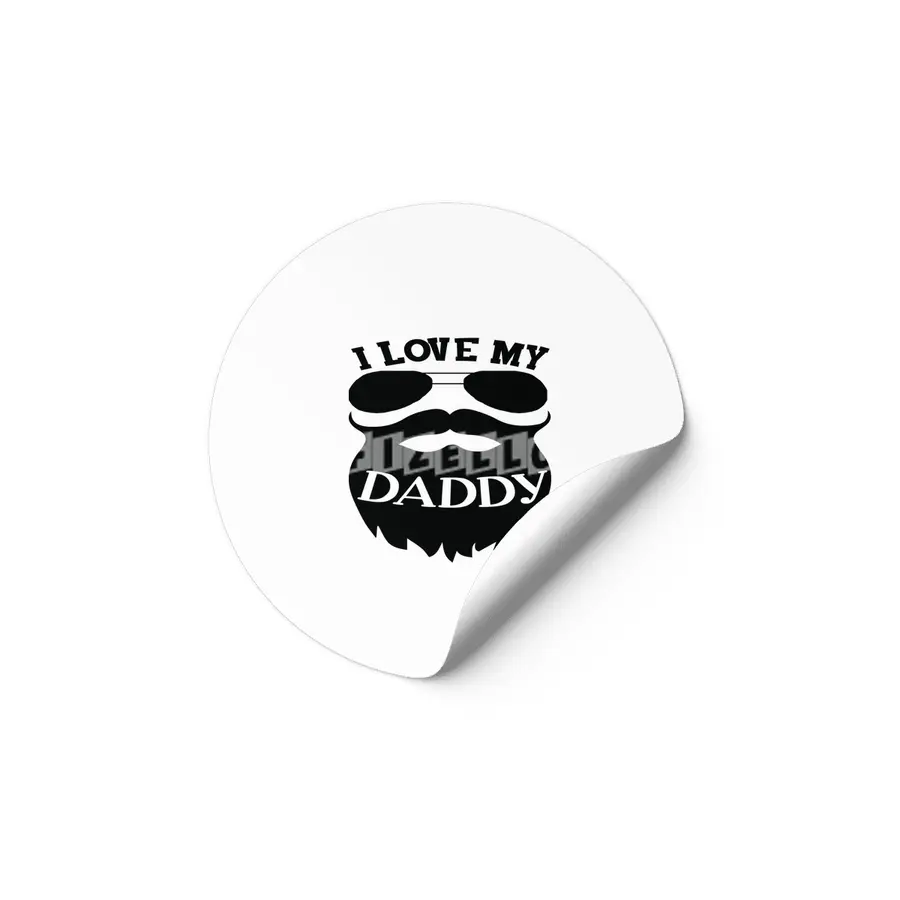 I Love My Daddy Etiket