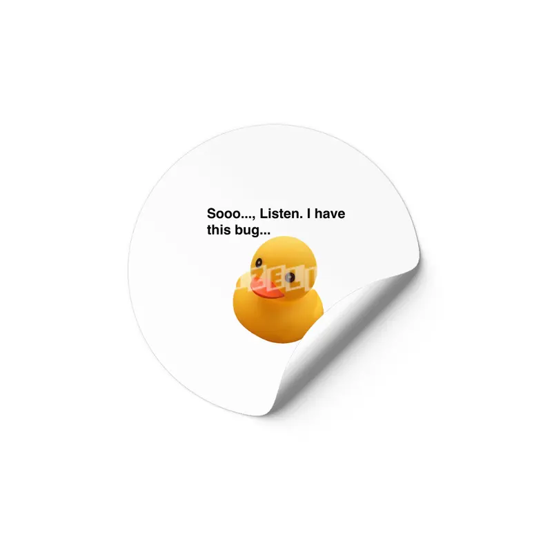Programming Duck Etiket
