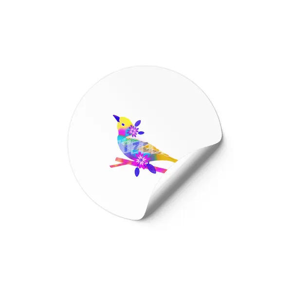 Sunset Birdy Etiket