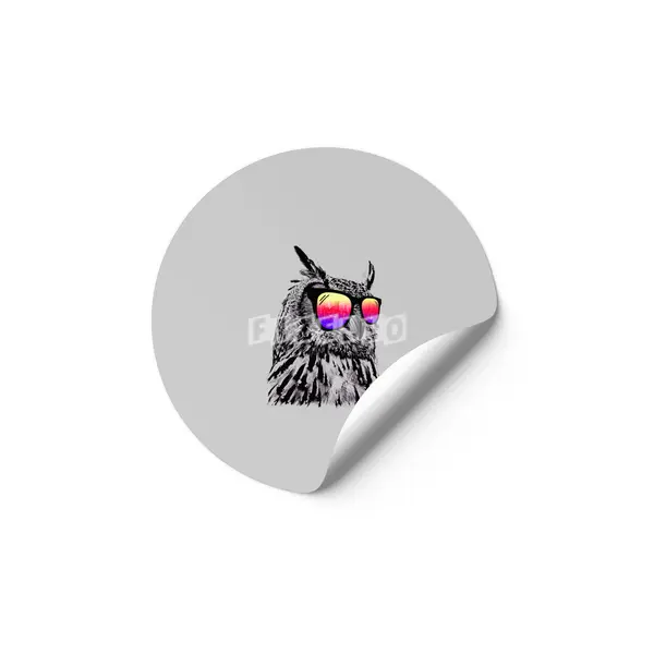 Cool Owl Etiket