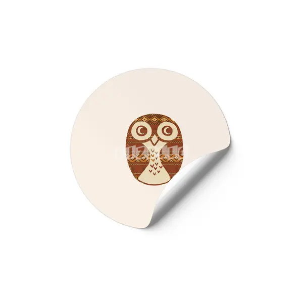 Navajo Owl Etiket