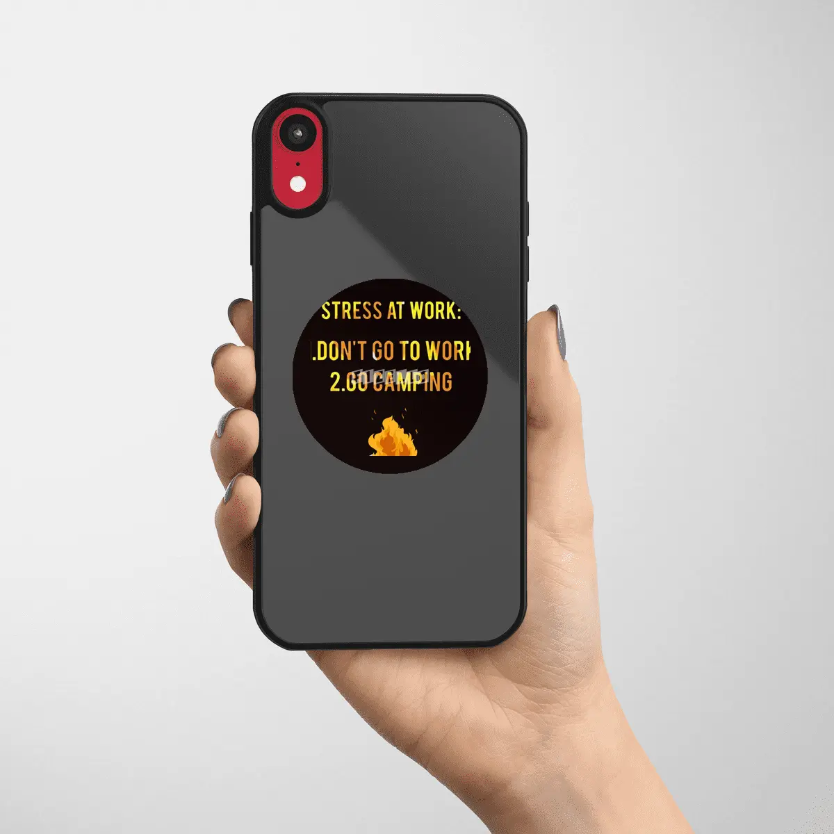 How To Avoid Stress At Work Don't Go To Work Go Camping Etiket