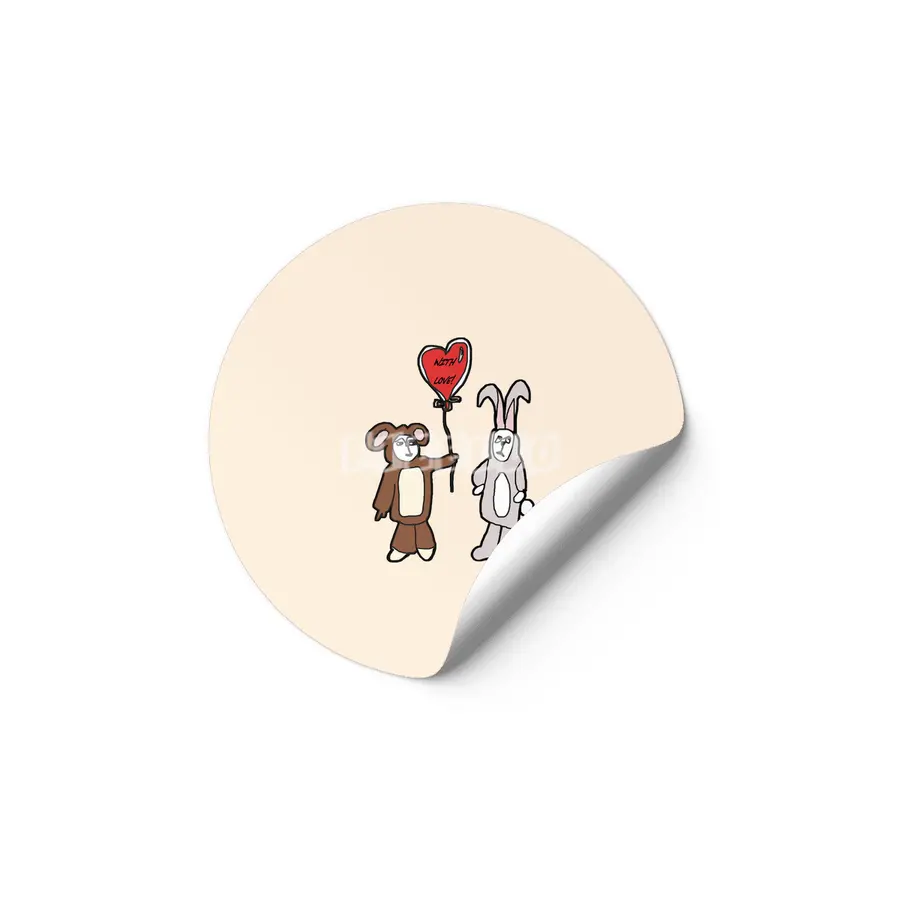 BEAR/ BUNNY LOVE! Etiket