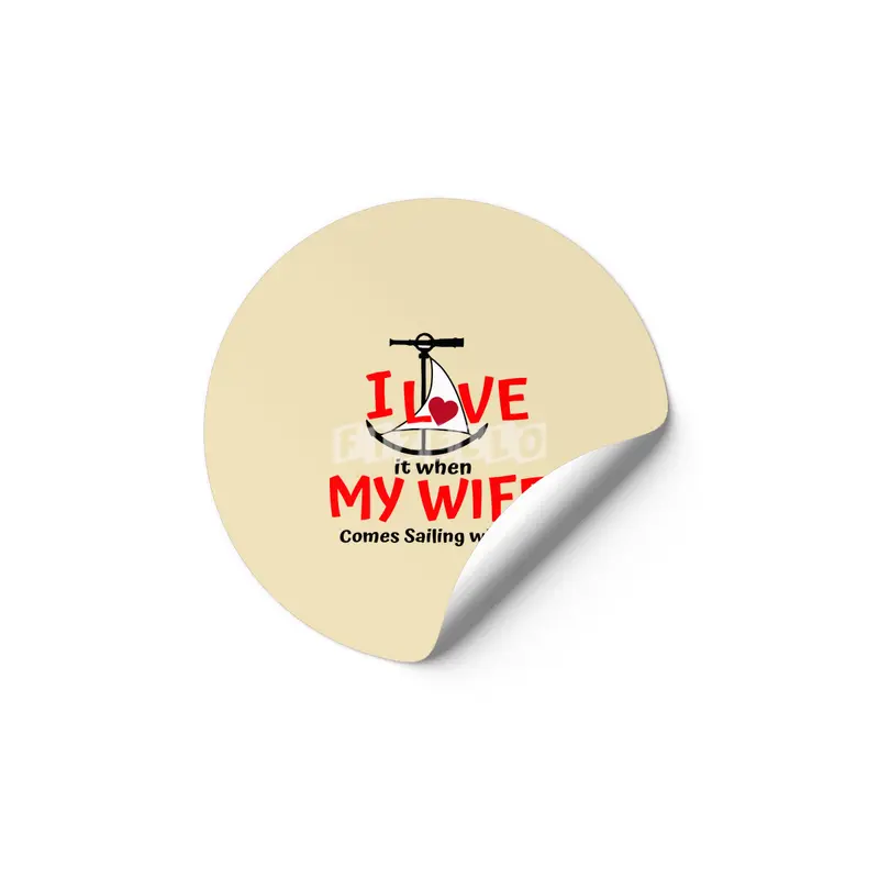 I Love My Wife - Come Sailing! Etiket