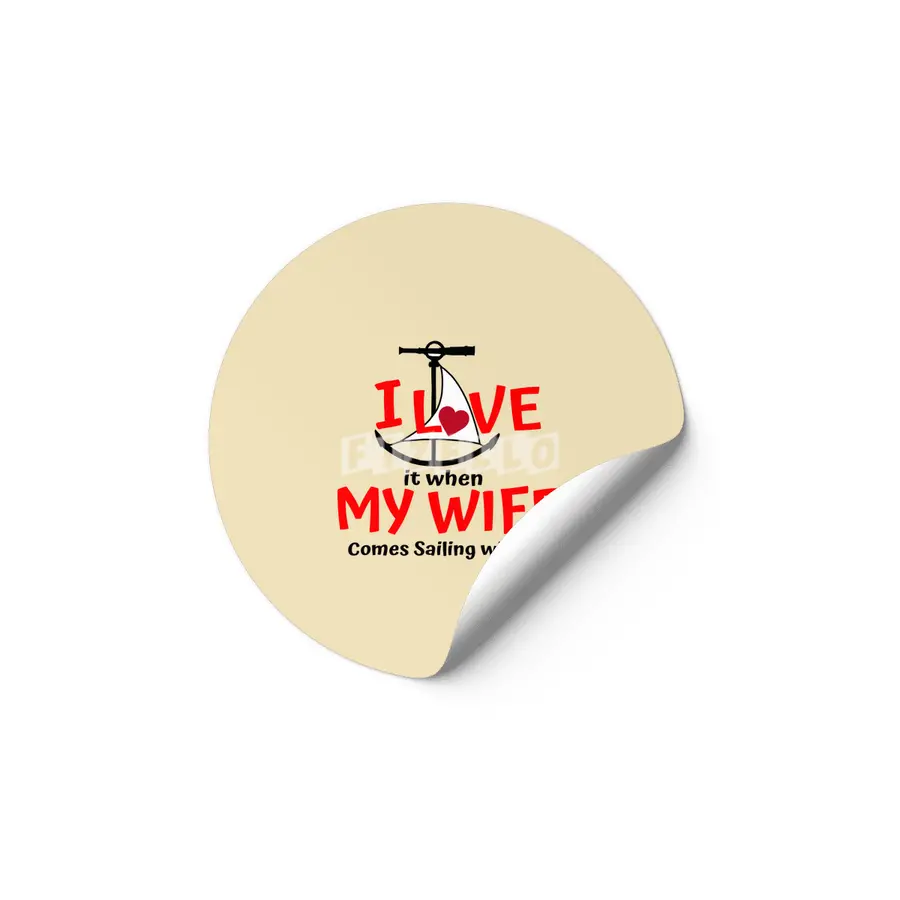 I Love My Wife - Come Sailing! Etiket