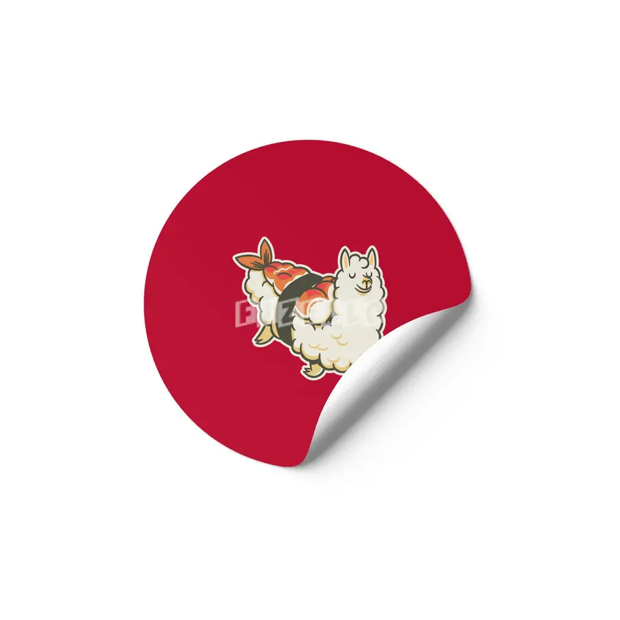 Alpaca Sushi Niguiri I Etiket