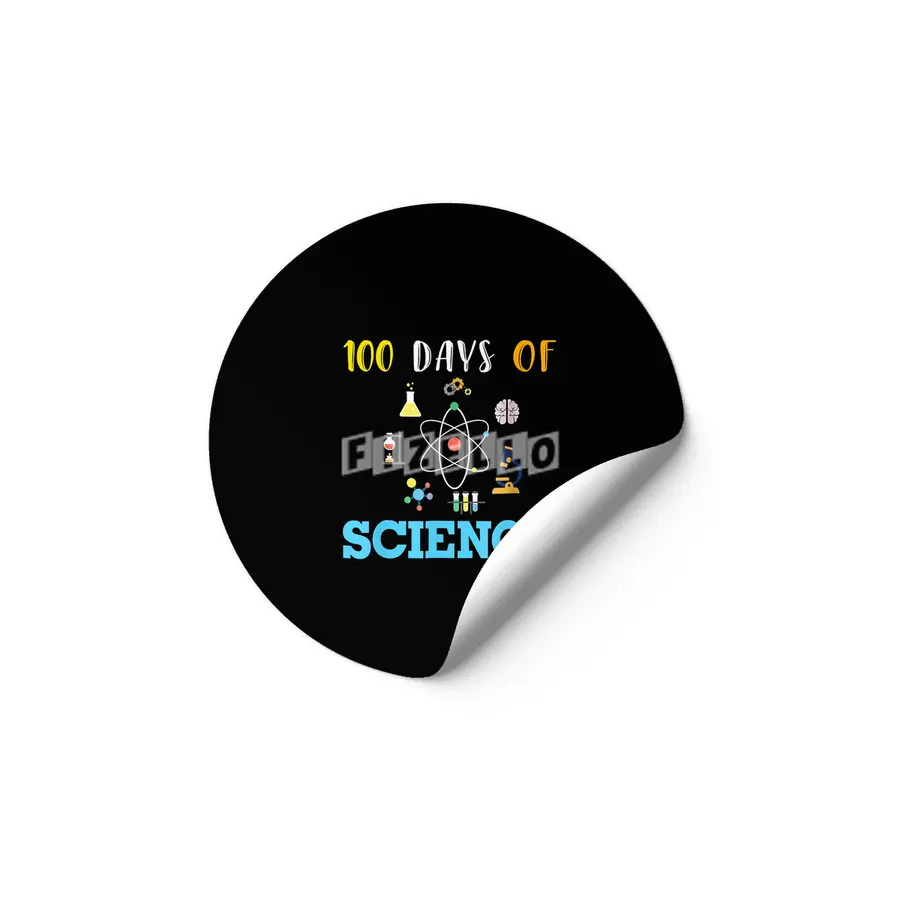 100 Days of Science Teacher Outfit Cool 100th Day of School Etiket