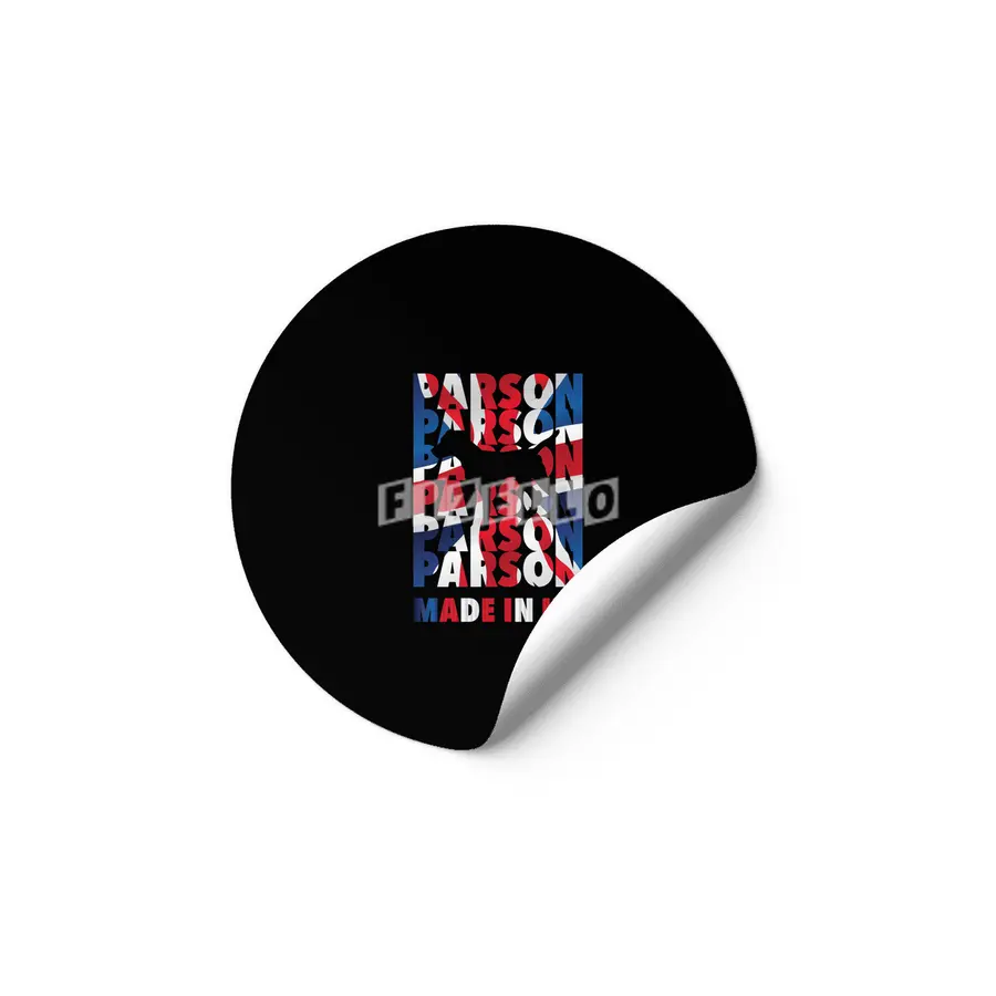 Parson Made in UK Etiket