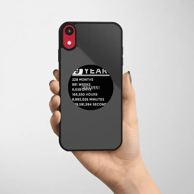 19th Birthday Gift 19 Years Old of Being Awesome Etiket