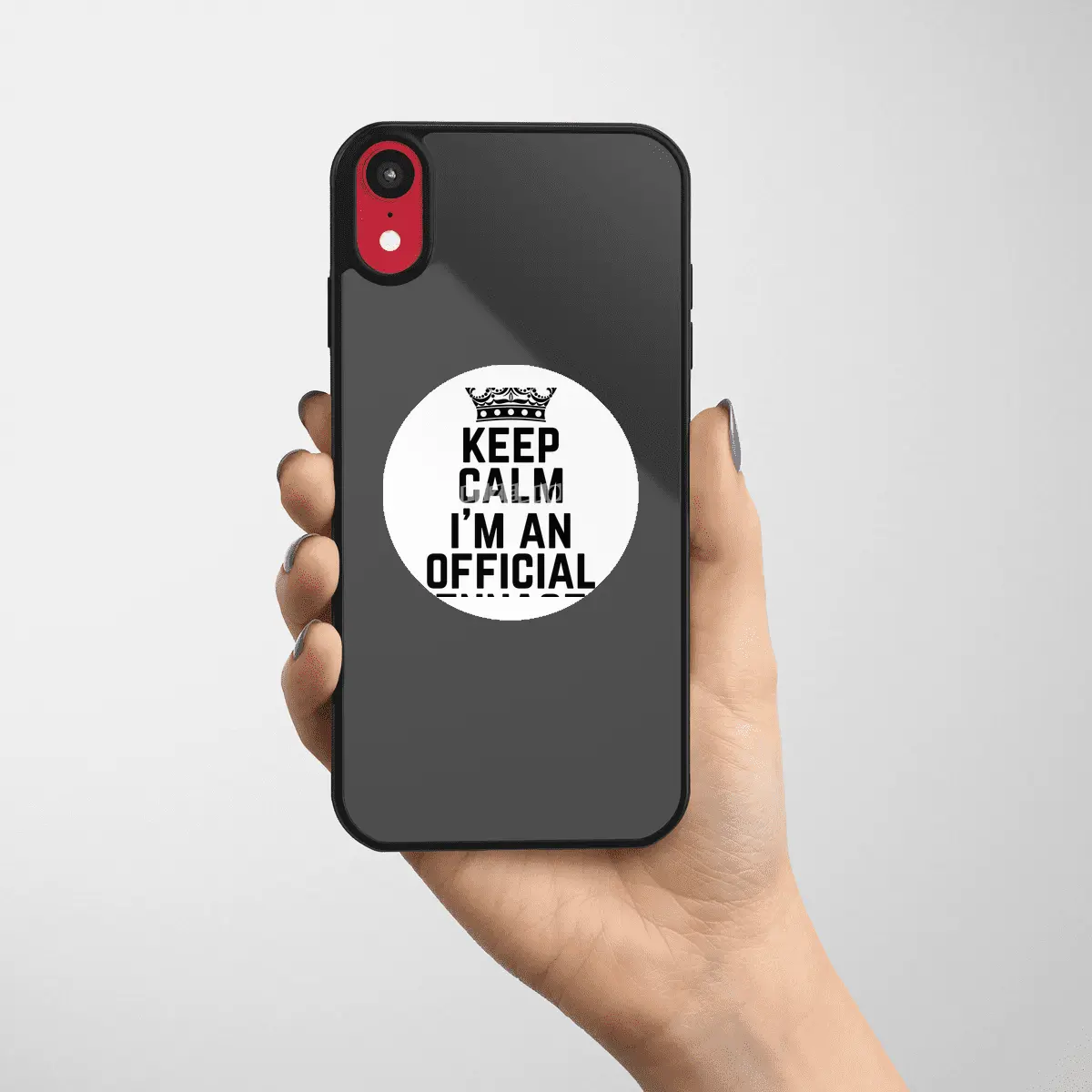 keep calm I'm official teenager 13th birthday 13 years old cool design cute white crown graphic Etiket