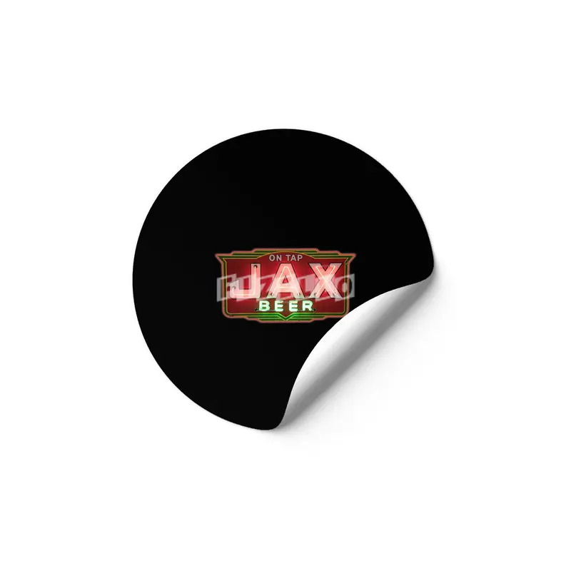 Jax Beer on Tap Vintage Neon Sign Jackson Brewery New Orleans Brewerania Etiket