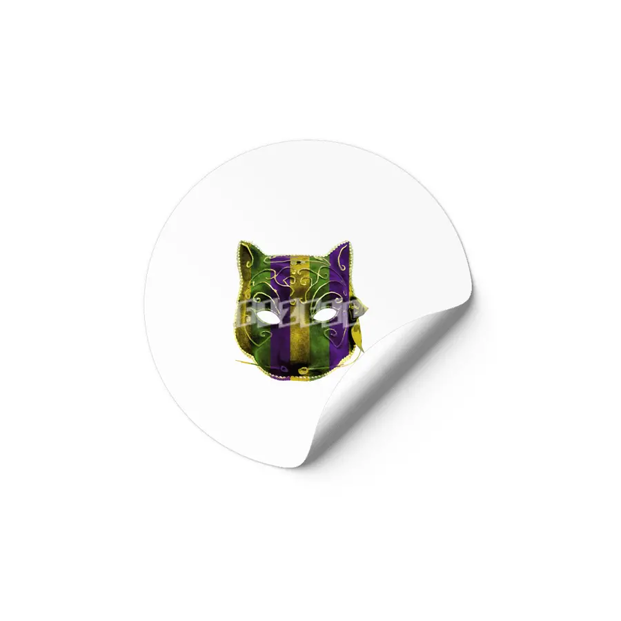 Catwoman Mardi Gras Mask Etiket