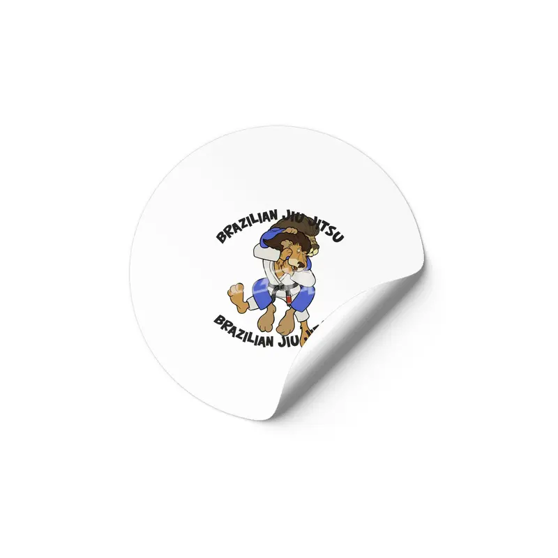 Brazilian Jiu Jitsu Lion Etiket