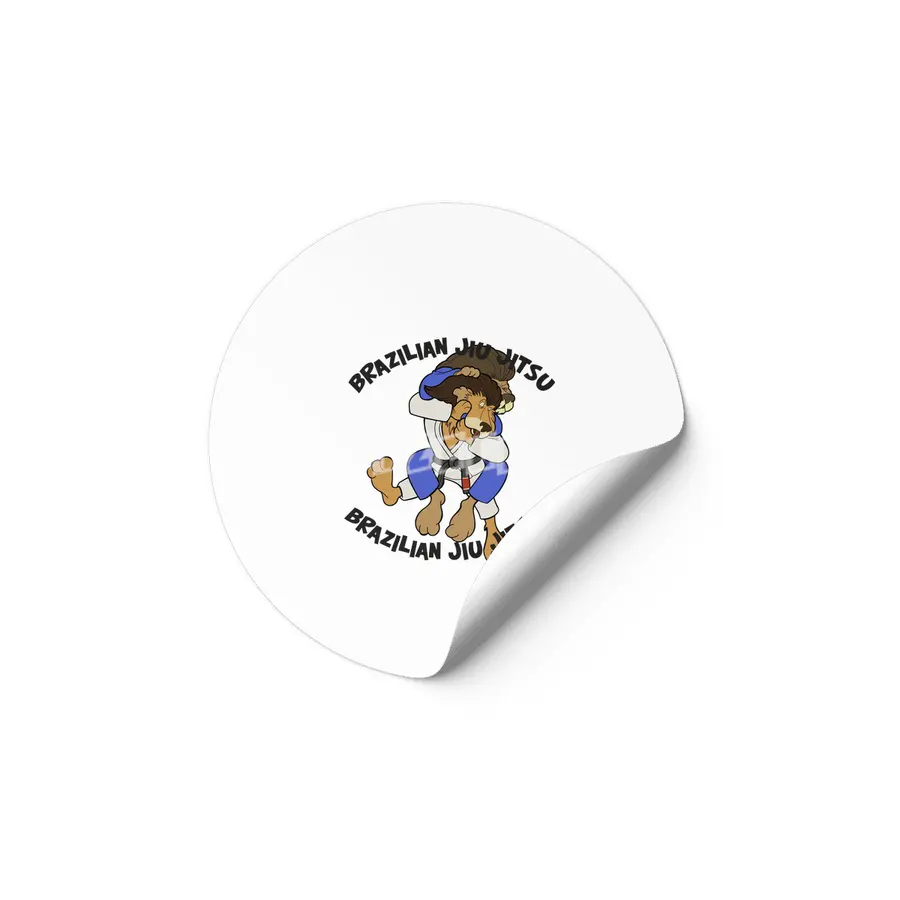 Brazilian Jiu Jitsu Lion Etiket