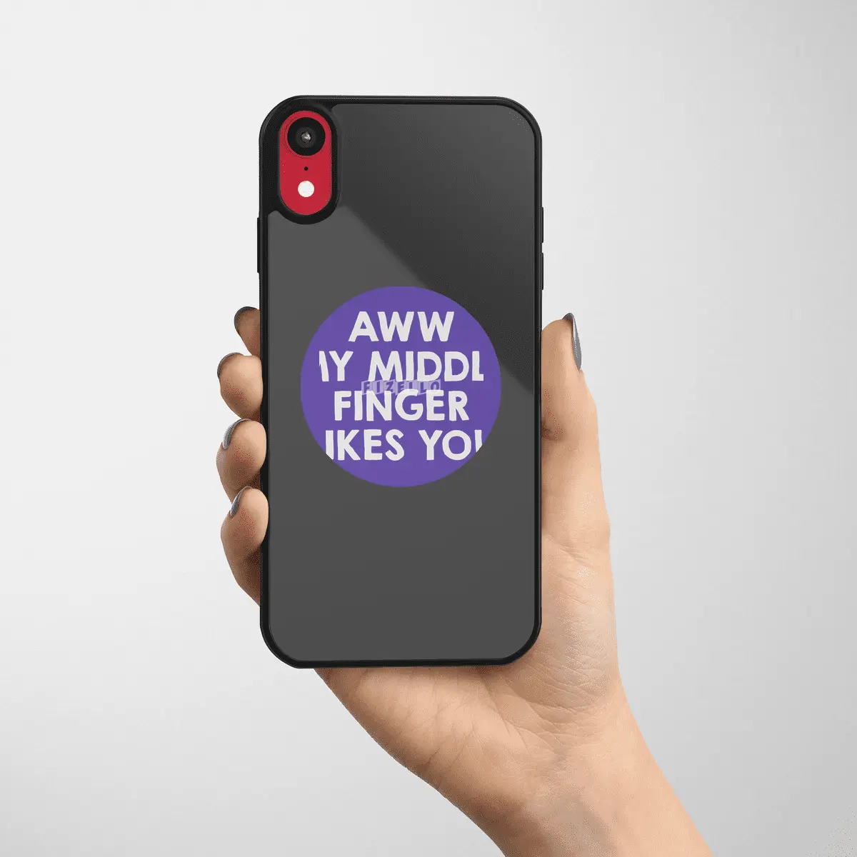 Awww.. My middle finger likes you Etiket
