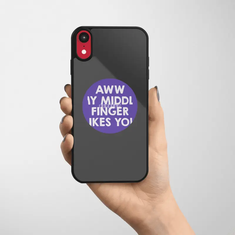 Awww.. My middle finger likes you Etiket