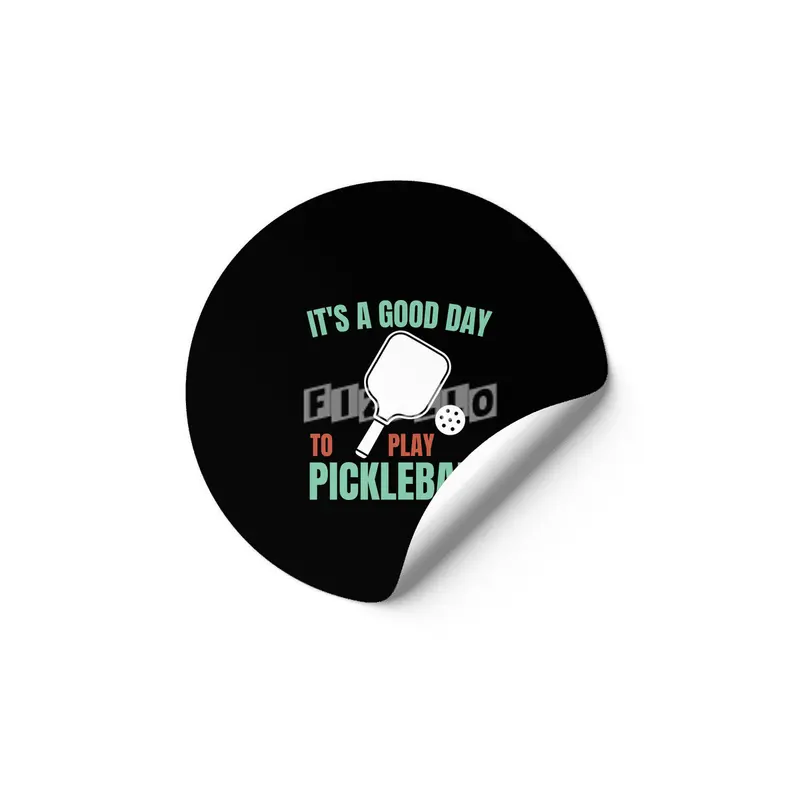 It's a good day to play pickleball Etiket