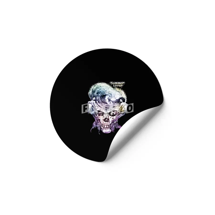 Summer Love Skull Island Etiket