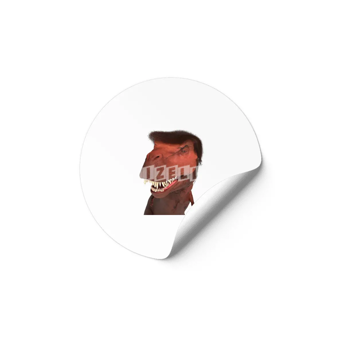 Trevon Rex Clear Background Etiket