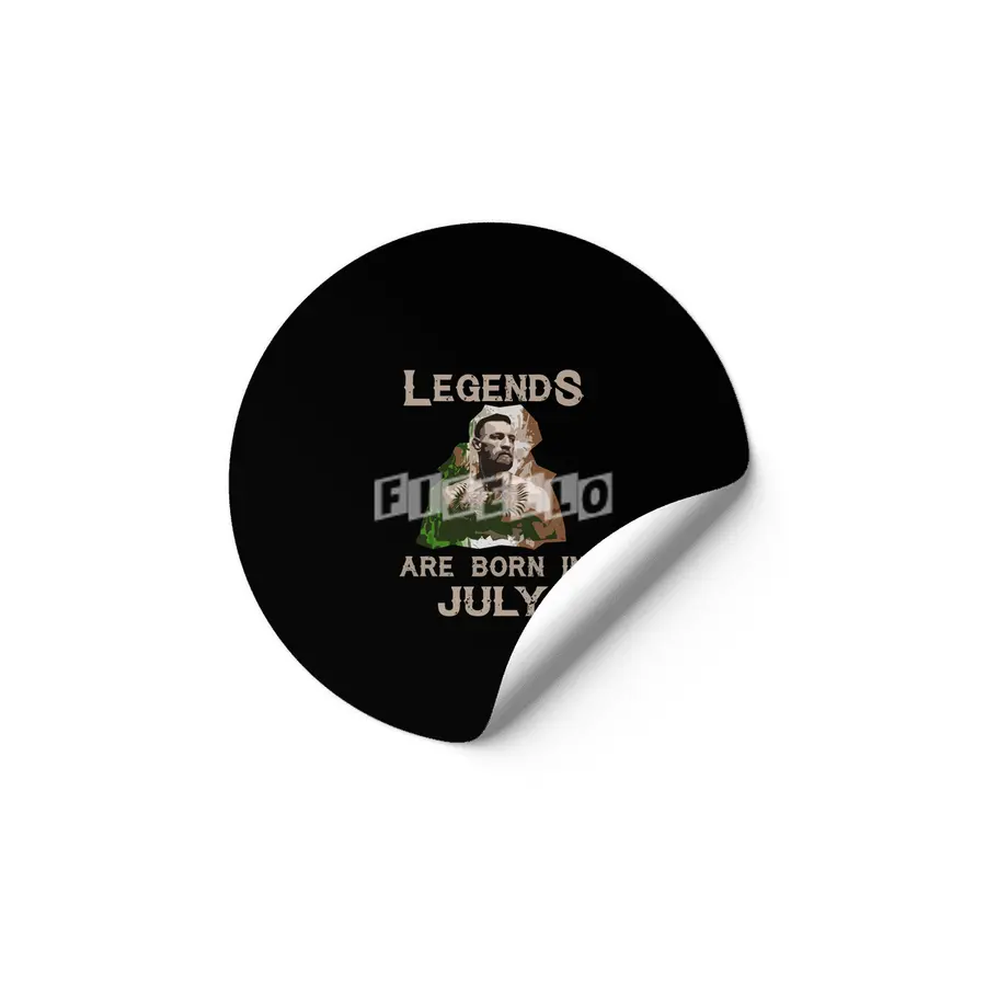 Legends Born in July Etiket