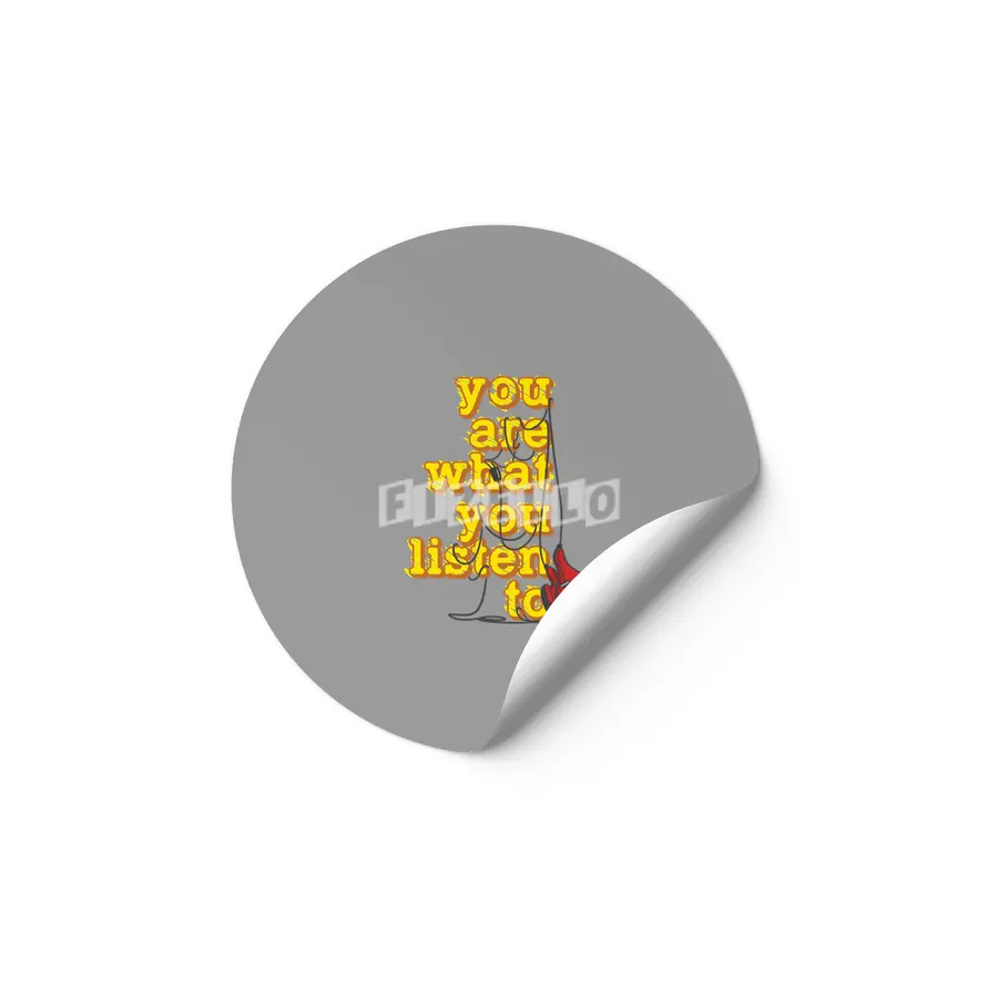 You are what you listen to Etiket