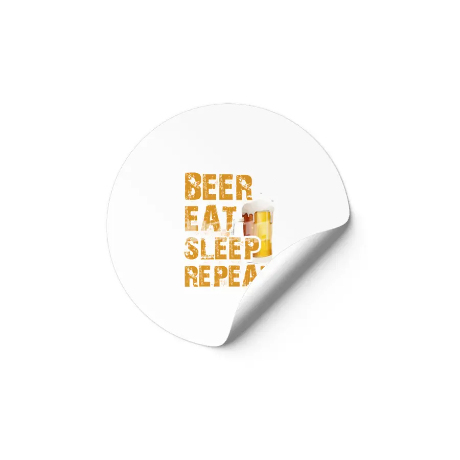 Beer Eat Sleep Repeat Etiket