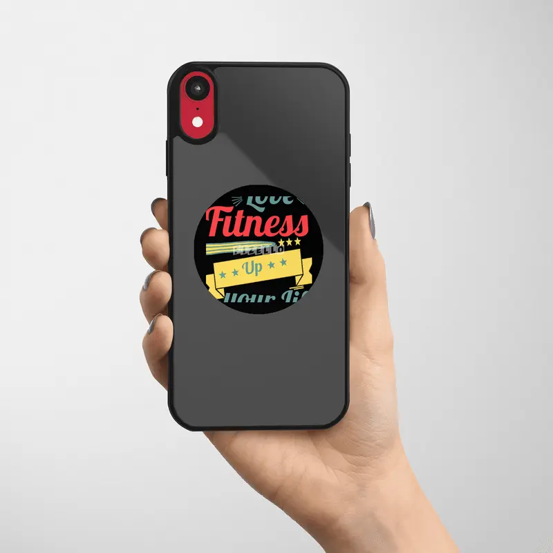 Love Fitness Up your Life Gift T-shirt Etiket