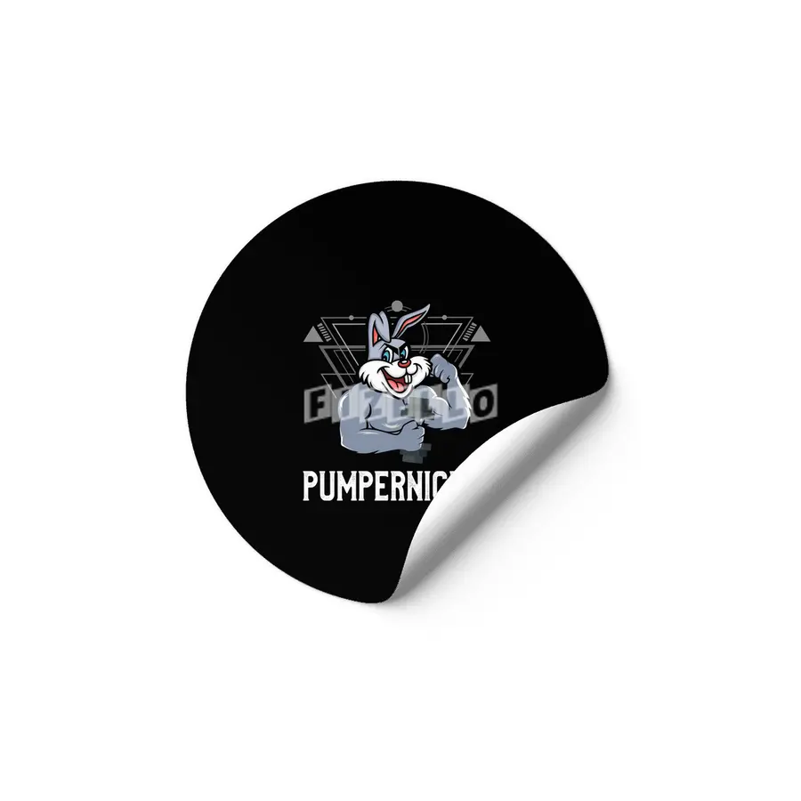 Pumpernickel Fitness Workout Training Etiket