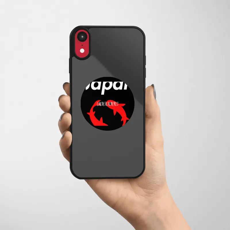 Japanese Iconic Koi for Dark Color Etiket