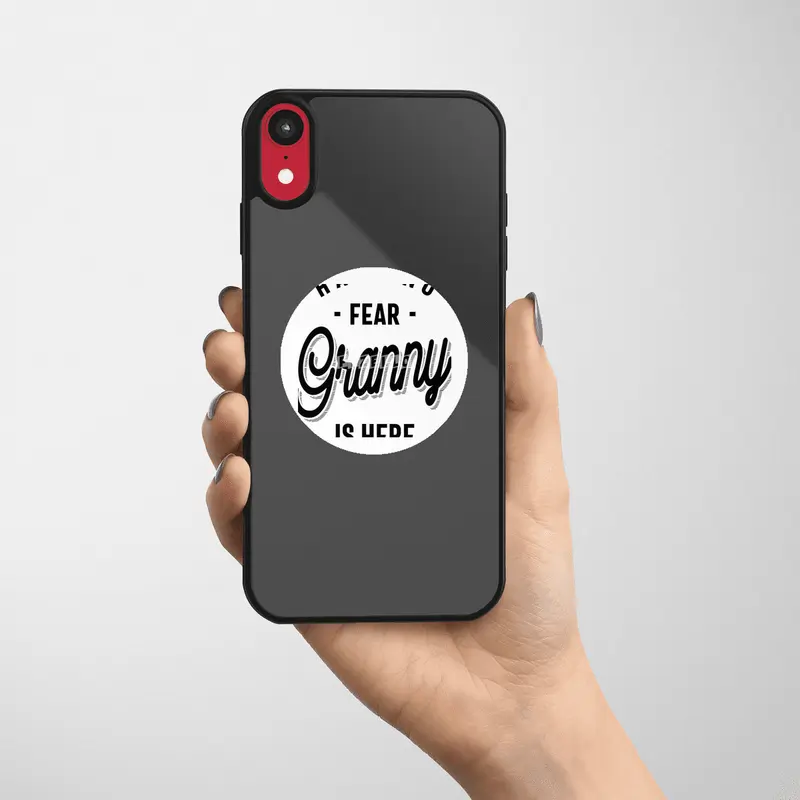 Have No Fear Granny is Here. Grandma Gifts Etiket
